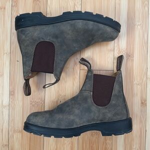 Brown Blundstone Boots